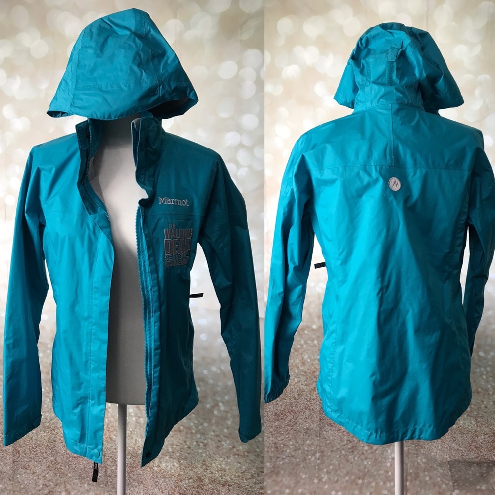 RAIN JKT with WALKING DEAD CREW EMBROIDERY DETAIL